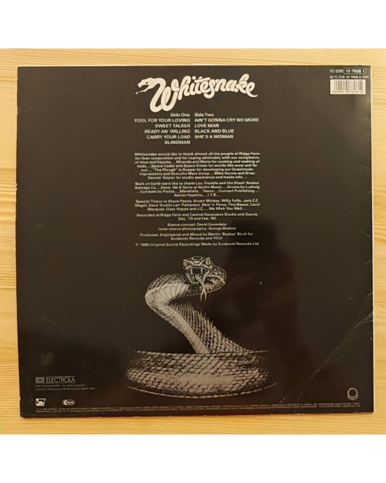 Whitesnake - Ready An' Willing Whitesnake - Ready An' Willing