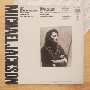 Michael Jackson - Bad LP Michael Jackson - Bad LP