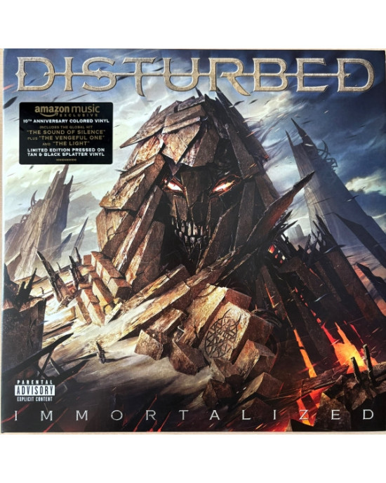 Disturbed - Immortalized (10th Anniversary Edition - Tan & Black Splatter Vinyl) Disturbed - Immortalized (10th Anniversary Edition - Tan & Black Splatter Vinyl)