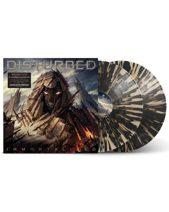 Disturbed - Immortalized (10th Anniversary Edition - Tan & Black Splatter Vinyl) Disturbed - Immortalized (10th Anniversary Edition - Tan & Black Splatter Vinyl)