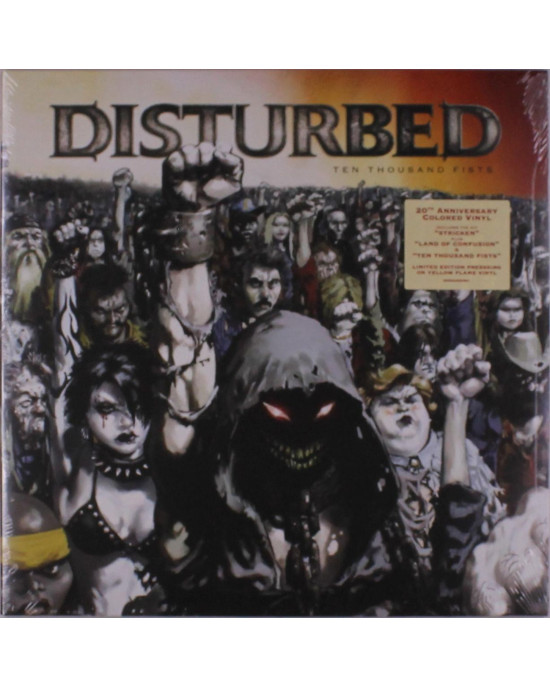 Disturbed - Ten Thousand Fists (20th Anniversary) (Limited Edition) (Yellow Flame Vinyl) Disturbed - Ten Thousand Fists (20th Anniversary) (Limited Edition) (Yellow Flame Vinyl)