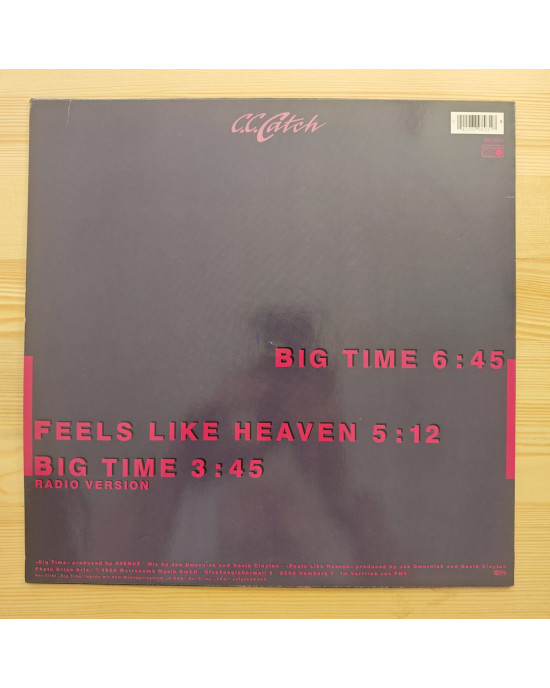 C.C. Catch - Big Time - Maxi Single C.C. Catch - Big Time - Maxi Single