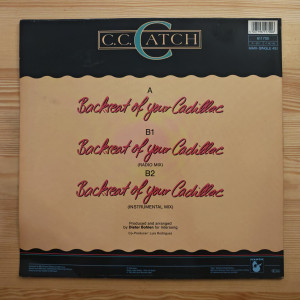 C.C. Catch - Backseat Of Your Cadillac - Maxi Single C.C. Catch - Backseat Of Your Cadillac - Maxi Single
