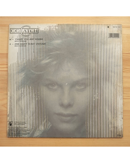 C.C. Catch – 'Cause You Are Young - Maxi Single C.C. Catch – 'Cause You Are Young - Maxi Single