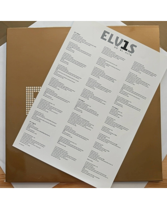 Elvis Presley - ELV1S 30 #1 Hits - Renkli Plak