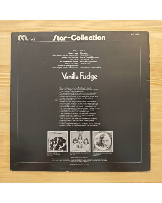 Vanilla Fudge – Star-Collection Vanilla Fudge – Star-Collection