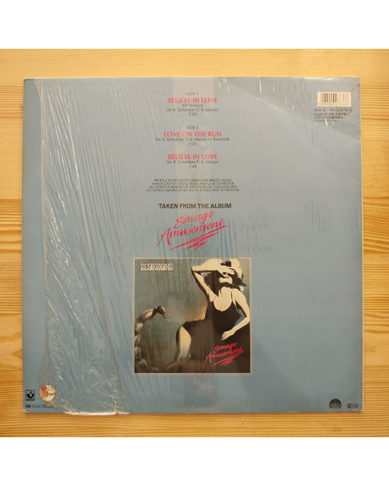 Scorpions - Believe In Love - Maxi Single Scorpions - Believe In Love - Maxi Single
