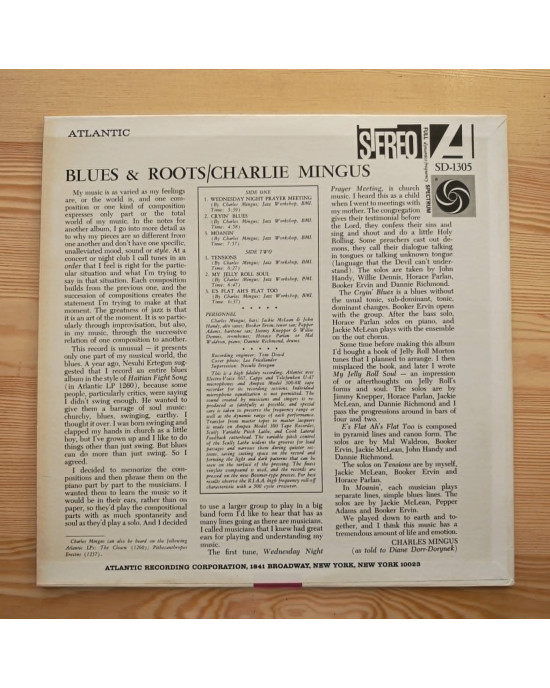 Charlie Mingus - Blues & Roots