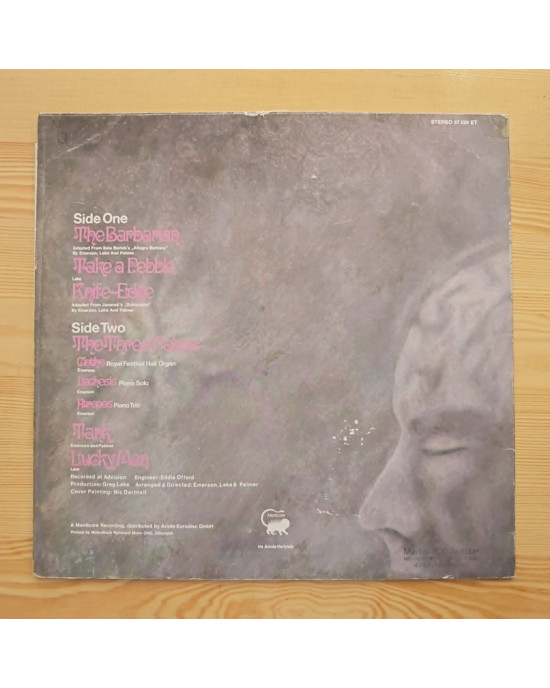 Emerson, Lake & Palmer - Emerson, Lake & Palmer Emerson, Lake & Palmer - Emerson, Lake & Palmer