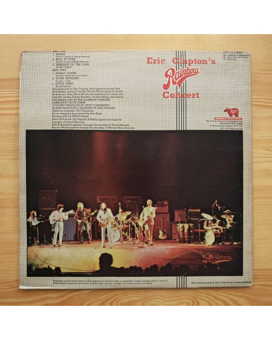 Eric Clapton - Eric Clapton's Rainbow Concert Eric Clapton - Eric Clapton's Rainbow Concert