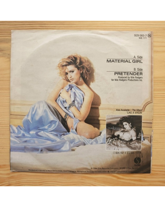 Madonna - Material Girl - 45'lik