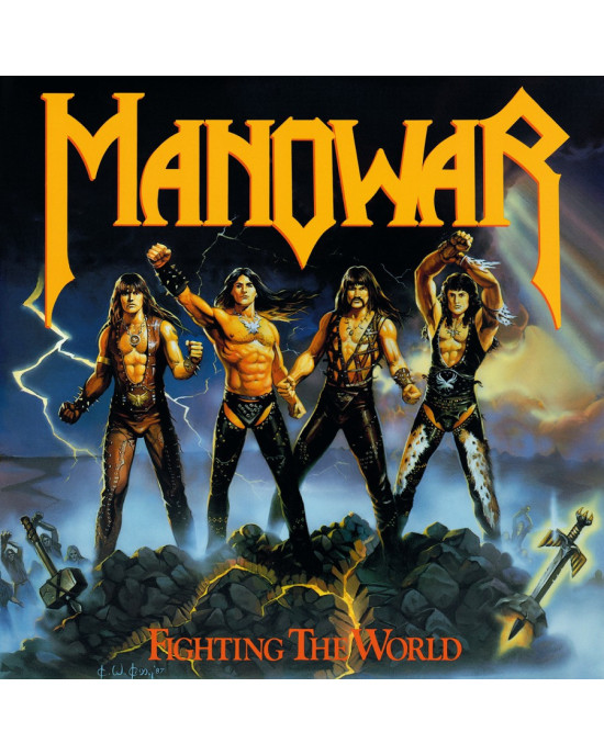 Manowar - Fighting The World (Limited Edition Silver Vinyl) Manowar - Fighting The World (Limited Edition Silver Vinyl)