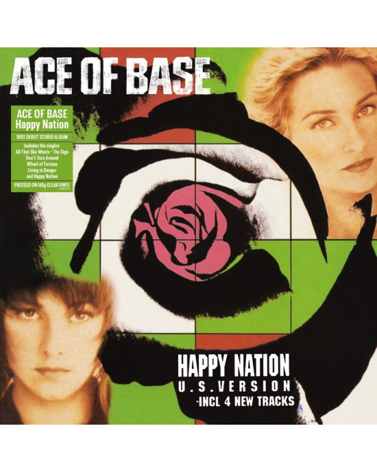 Ace Of Base - Happy Nation - Şeffaf Plak Ace Of Base - Happy Nation - Şeffaf Plak