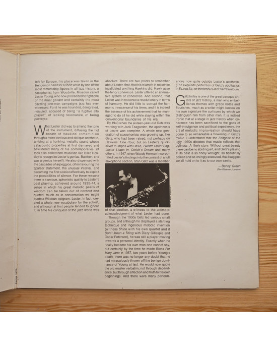 Stan Getz - Stan Getz Stan Getz - Stan Getz