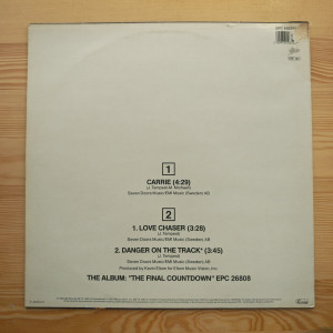 Europe - Carrie - Maxi Single