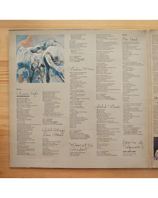 Joni Mitchell – Wild Things Run Fast Joni Mitchell – Wild Things Run Fast