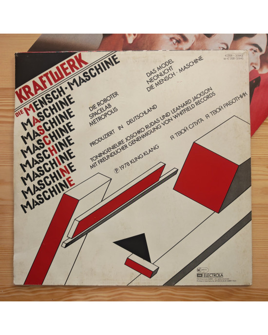 Kraftwerk - Die Mensch-Maschine -1st German Pressing Kraftwerk - Die Mensch-Maschine -1st German Pressing