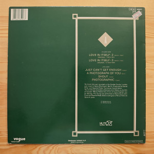 Depeche Mode - Love In Itself · 2 And Live Tracks - Maxi Single