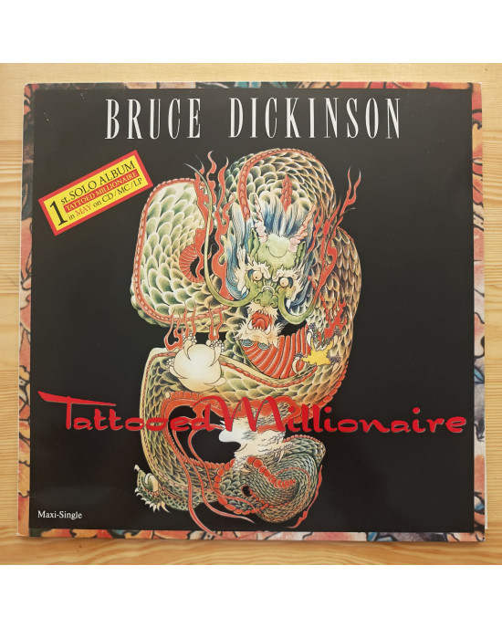 Bruce Dickinson - Tattooed Millionaire - Maxi Single