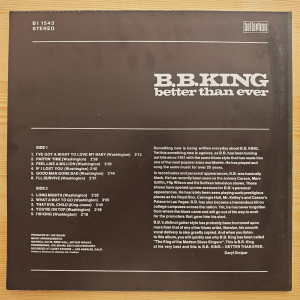 B.B. King - Better Than Ever B.B. King - Better Than Ever