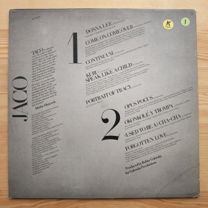 Jaco Pastorius - Jaco Pastorius Jaco Pastorius - Jaco Pastorius