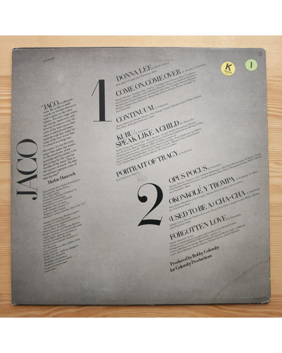 Jaco Pastorius - Jaco Pastorius Jaco Pastorius - Jaco Pastorius