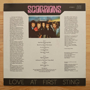 Scorpions - Love At First Sting Scorpions - Love At First Sting