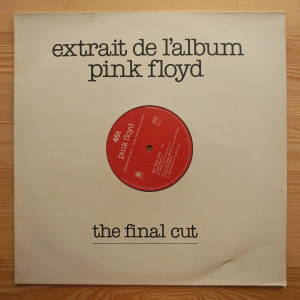 Pink Floyd - Not Now John (1983 Fransa Promosyon Baskısı) - Maxi Single