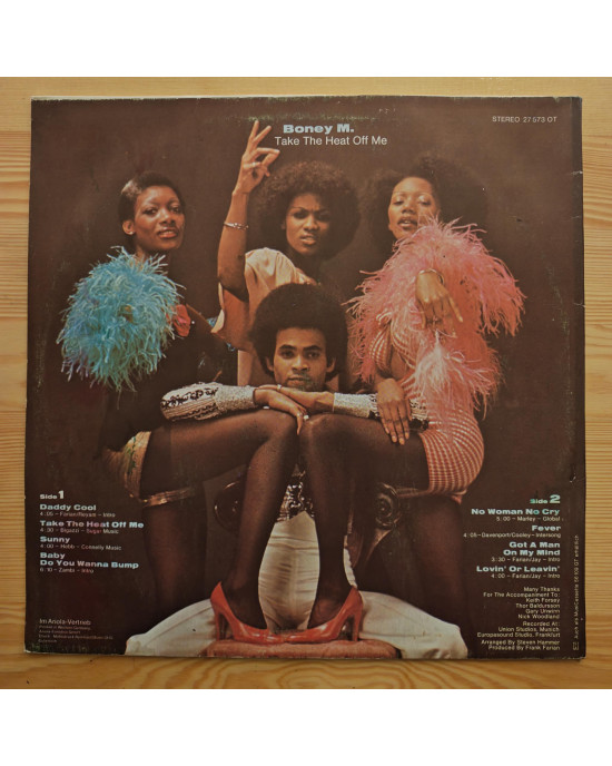 Boney M. - Take the Heat Off Me