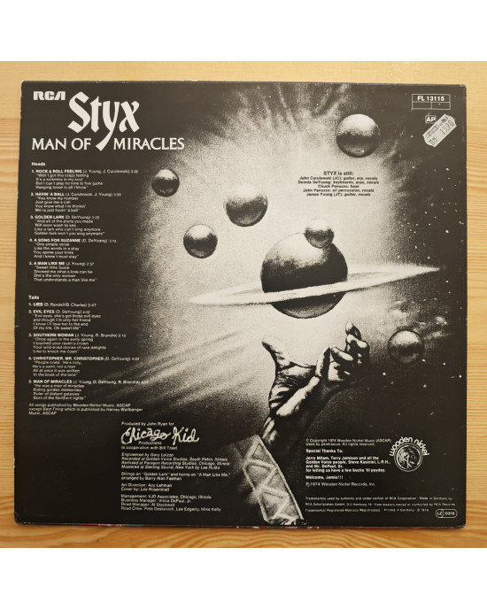 Styx - Man of Miracles
