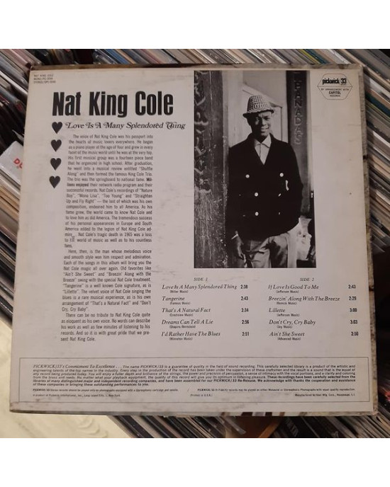 Nat King Cole - Love Is A Many Splendored Thing Nat King Cole - Love Is A Many Splendored Thing