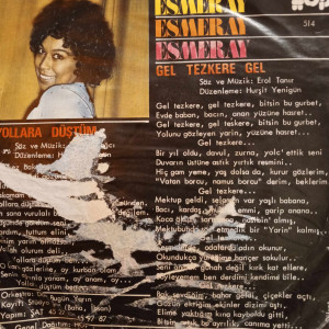 Esmeray - Gel Tezkere / Yollara Düştüm - 45'lik