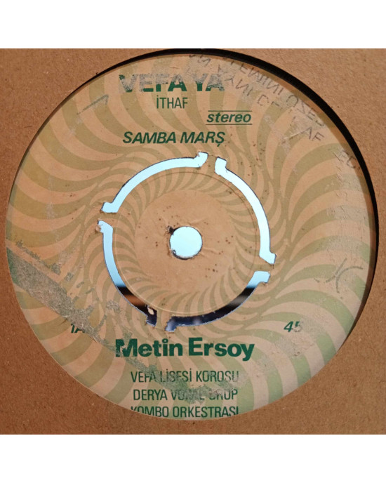 Metin Ersoy - Samba Marş / Musikal Şiir - 45'lik Metin Ersoy - Samba Marş / Musikal Şiir - 45'lik