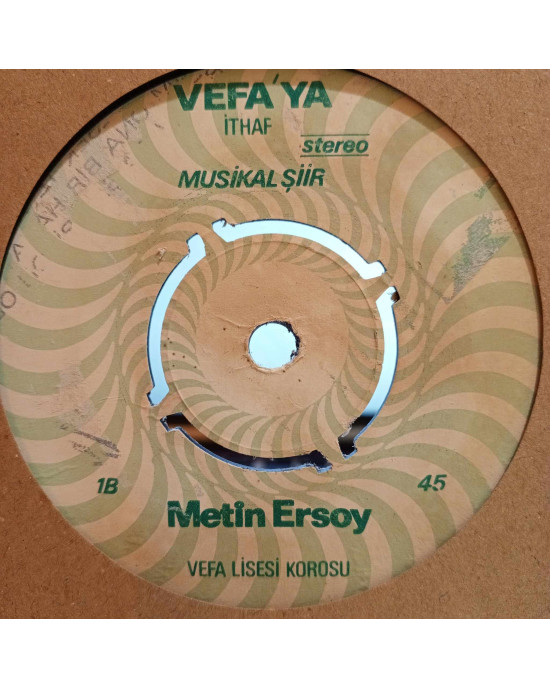 Metin Ersoy - Samba Marş / Musikal Şiir - 45'lik Metin Ersoy - Samba Marş / Musikal Şiir - 45'lik