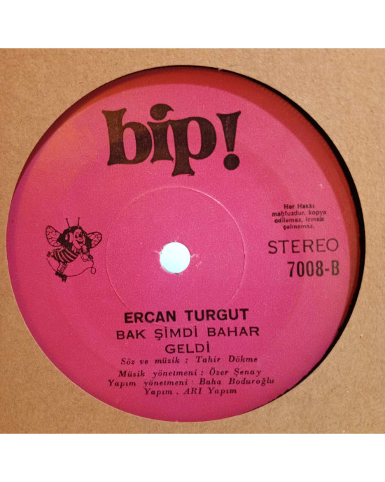 Ercan Turgut - Kim Demiş Erkekler Ağlamaz Diye / Bak Şimdi Bahar Geldi - 45'lik Ercan Turgut - Kim Demiş Erkekler Ağlamaz Diye / Bak Şimdi Bahar Geldi - 45'lik