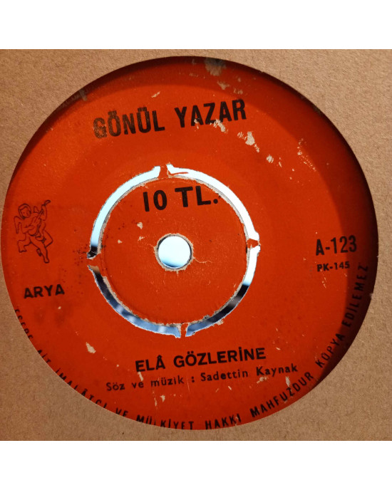 Gönül Yazar - Son Mektup / Ela Gözlerine - 45'lik
