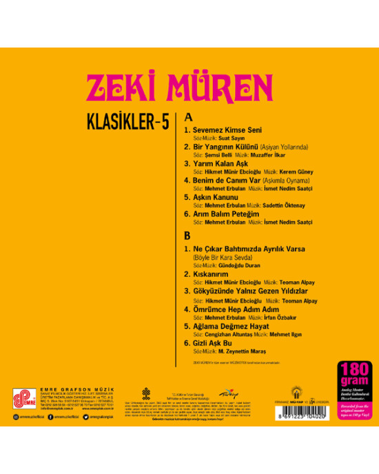 Zeki Müren - Klasikler 5
