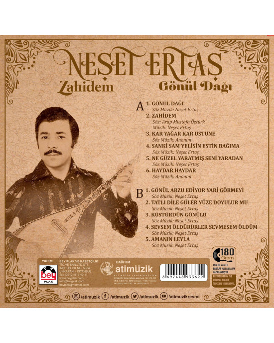 Neşet Ertaş - Zahidem / Gönül Dağı Neşet Ertaş - Zahidem / Gönül Dağı