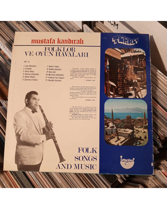 Mustafa Kandıralı - Folklor Ve Oyun Havaları - 1975, Türkiye Mustafa Kandıralı - Folklor Ve Oyun Havaları - 1975, Türkiye