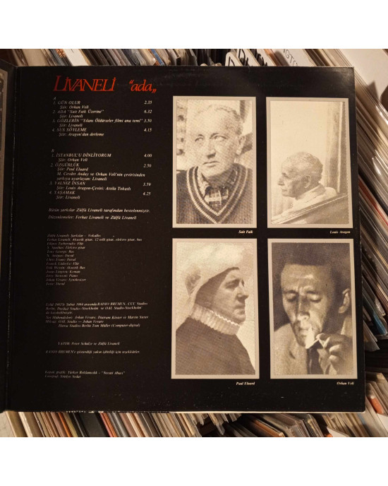 Zülfü Livaneli - Ada - 1984, Türkiye Zülfü Livaneli - Ada - 1984, Türkiye