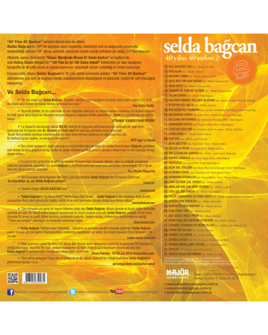 Selda Bağcan - 40 Yılın 40 Şarkısı 2 Selda Bağcan - 40 Yılın 40 Şarkısı 2