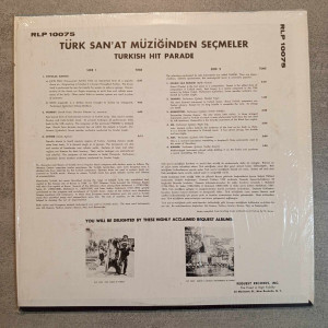 Various - Türk San'at Müziginden Seçmeler: Turkish Hit Parade Various - Türk San'at Müziginden Seçmeler: Turkish Hit Parade