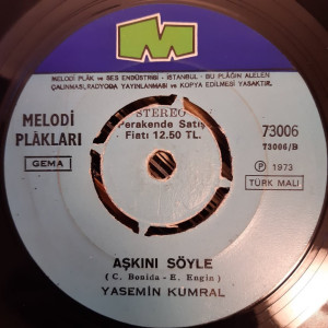Yasemin Kumral - Ağla Ağla / Aşkını Söyle Yasemin Kumral - Ağla Ağla / Aşkını Söyle