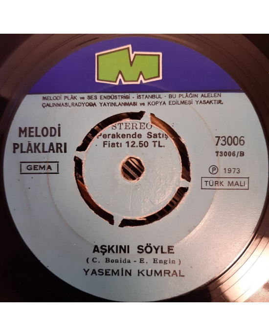 Yasemin Kumral - Ağla Ağla / Aşkını Söyle Yasemin Kumral - Ağla Ağla / Aşkını Söyle