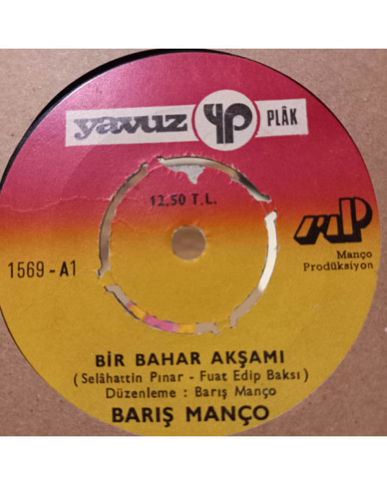 Barış Manço - Estergon Kalesi / Bir Bahar Akşamı - 45'lik