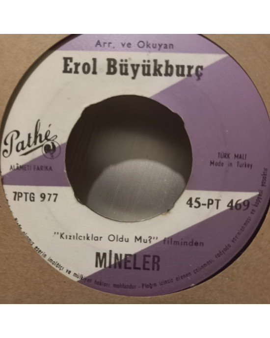 Erol Büyükburç - Kızılcıklar Oldu Mu ? / Mineler - 45'lik Erol Büyükburç - Kızılcıklar Oldu Mu ? / Mineler - 45'lik