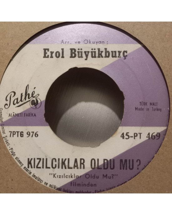 Erol Büyükburç - Kızılcıklar Oldu Mu ? / Mineler - 45'lik Erol Büyükburç - Kızılcıklar Oldu Mu ? / Mineler - 45'lik