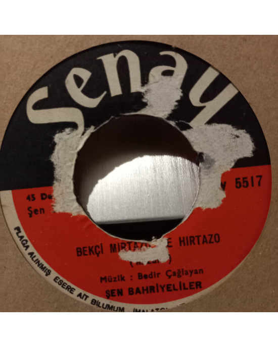 Şen Bahriyeliler - Bekçi Murtazo İle Hırtazo / Sülüman Babanın Çiftliği - 45'lik Şen Bahriyeliler - Bekçi Murtazo İle Hırtazo / Sülüman Babanın Çiftliği - 45'lik