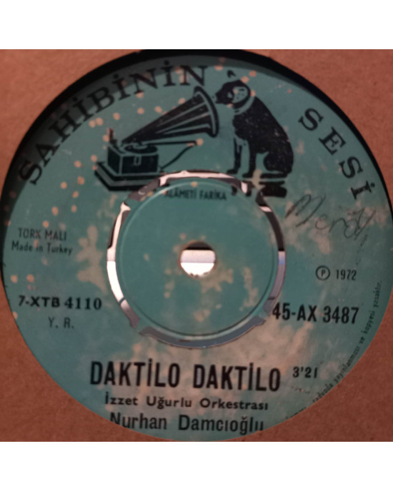 Nurhan Damcıoğlu - Külhan / Daktilo Daktilo - 45'lik Nurhan Damcıoğlu - Külhan / Daktilo Daktilo - 45'lik
