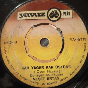 Neşet Ertaş - Zahidem / Kar Yağar Kar Üstüne - 45'lik Neşet Ertaş - Zahidem / Kar Yağar Kar Üstüne - 45'lik